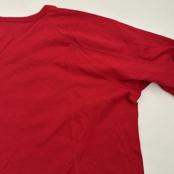Armani Exchange Red Pullover Long-Sleeve Crew Neck T-Shirt Mens XL - Picture 11 of 14